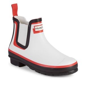 Women's White Original Chelsea
Waterproof Rubber Rain Boots